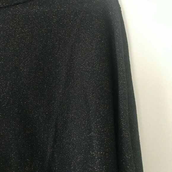 Calvin Klein Shiny Black Top One Size (Fits L/XL) - Picture 3 of 4